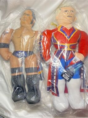 NEW WWE 23” Plush The Rock and Cody Rhodes
